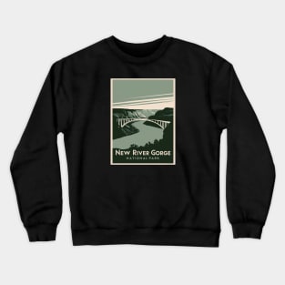 New River Gorge National Park Bridge Crewneck Sweatshirt